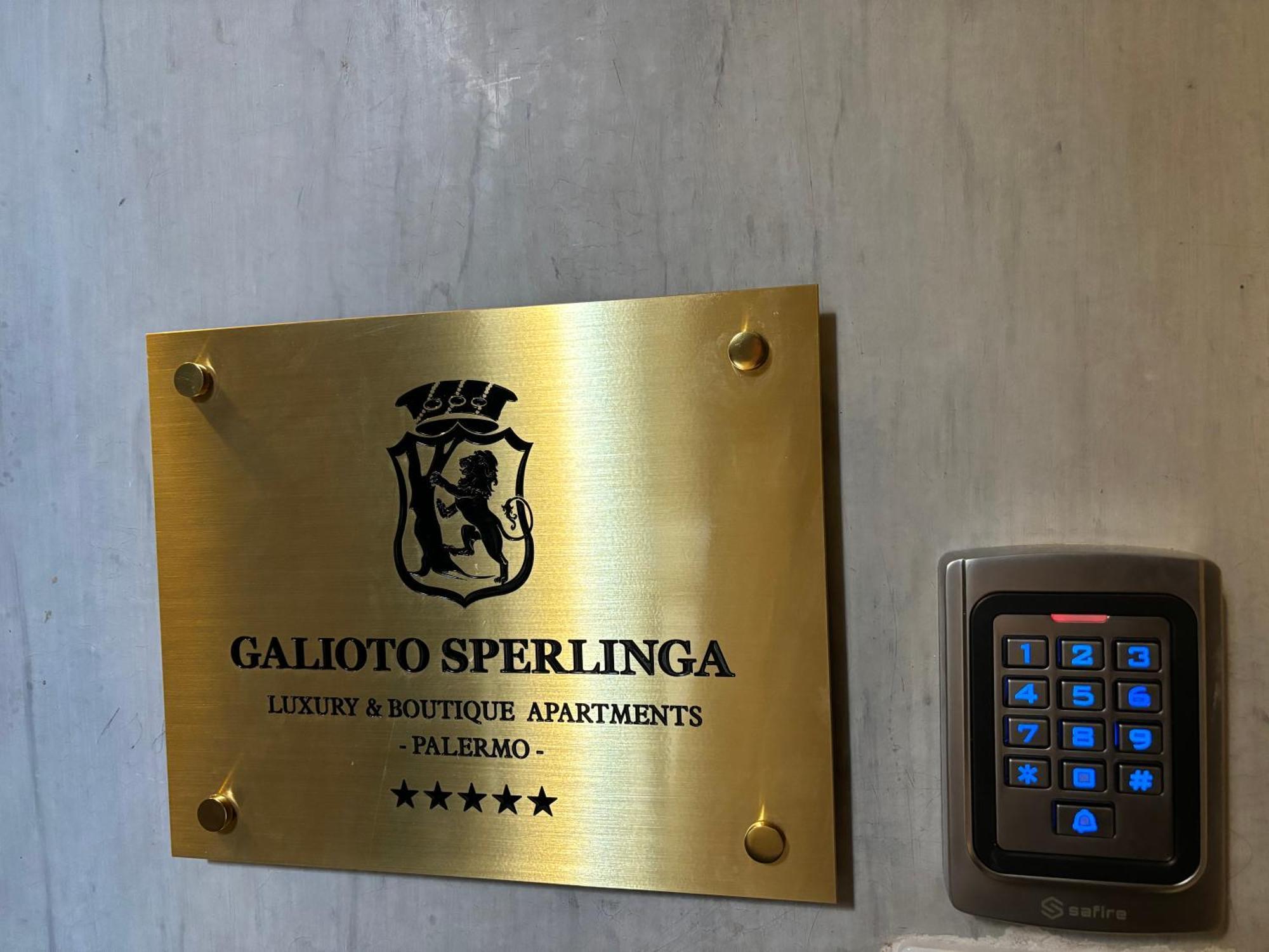 Galioto Sperlinga Luxury Boutique Apartments 팔레르모 외부 사진